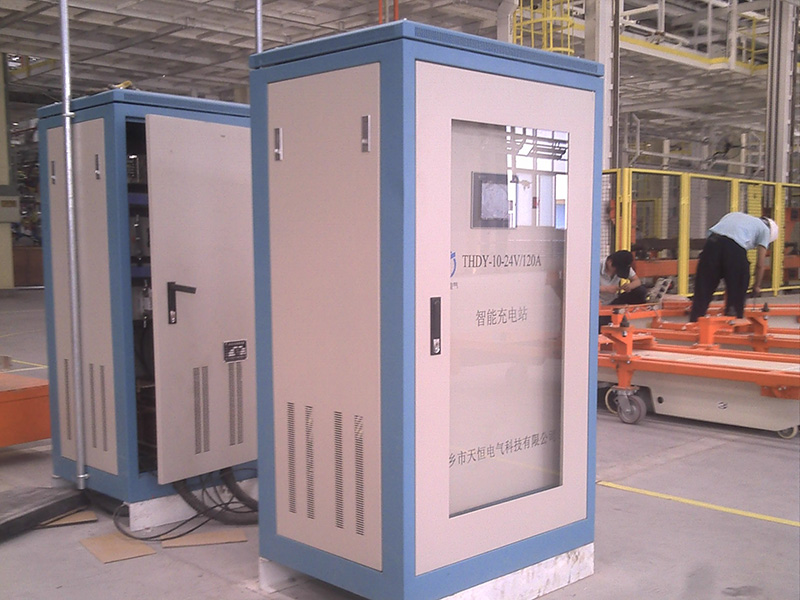 襄樊東風汽車AGV現場