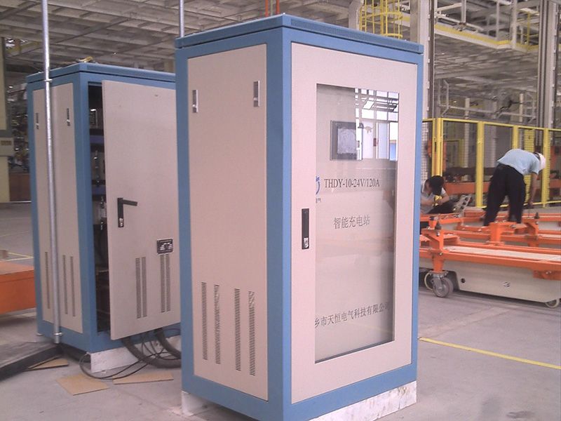 襄樊東風汽車AGV現場